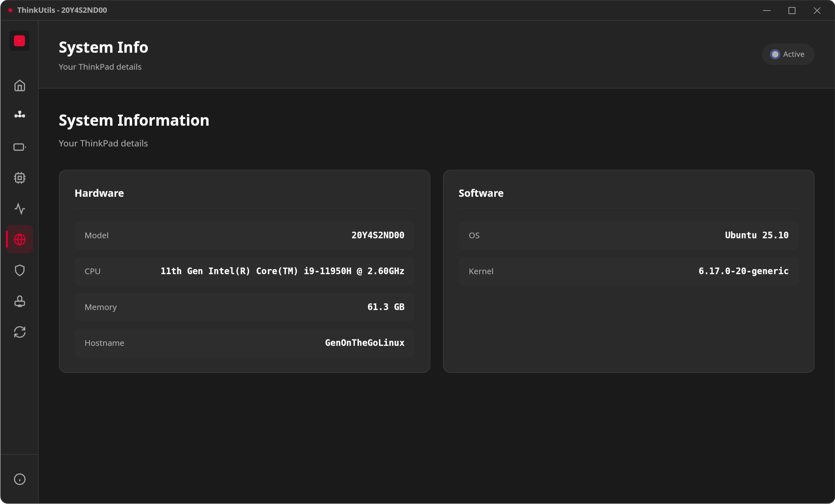 System Information